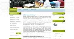 Desktop Screenshot of levnevceliuly.cz